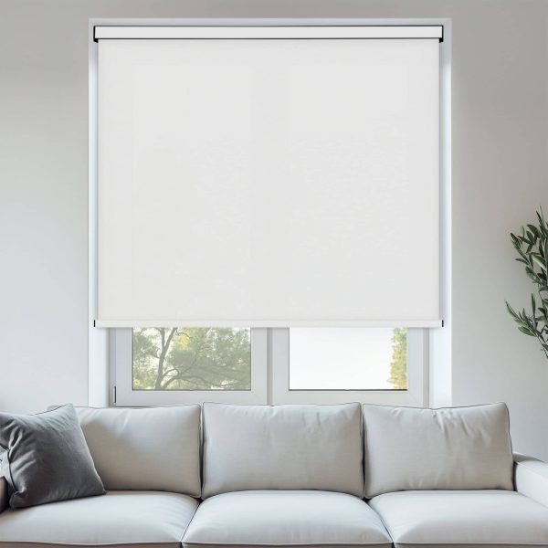 Louvolite Carnival China White Roller