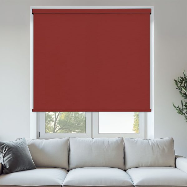 Louvolite Carnival Chelsea Red Roller