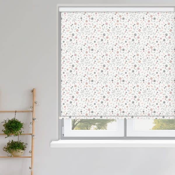 Louvolite Cotton Flower Blush Roller