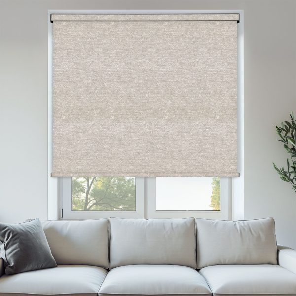 Louvolite Crush Chateaux Grey Roller