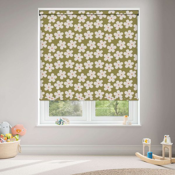 Louvolite Daisy Khaki Roller