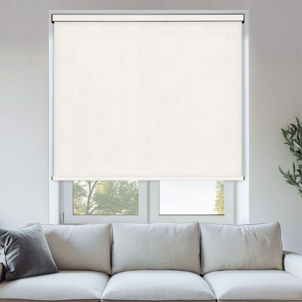 Louvolite Dapple White Roller
