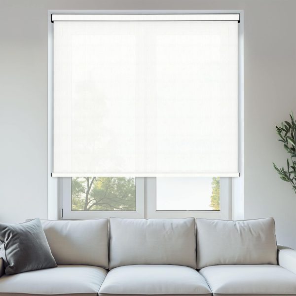 Louvolite Sirocco White Roller