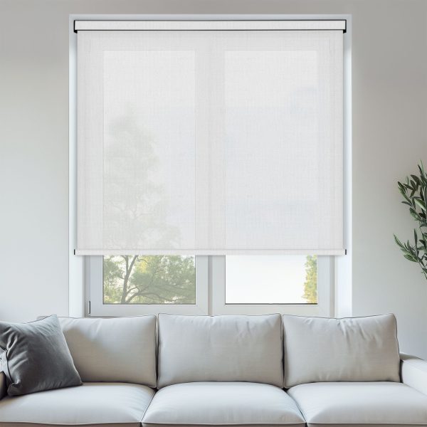 Louvolite Voile White Roller
