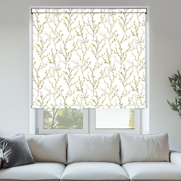 Louvolite Willow Brazen Yellow Roller