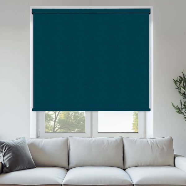 Louvolite Windsor Teal Roller