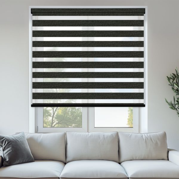 Louvolite Setosa Charcoal Vision