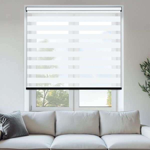 Louvolite Setosa White Vision