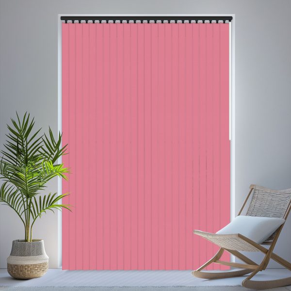 Louvolite Carnival Blackout Bubblegum Vertical