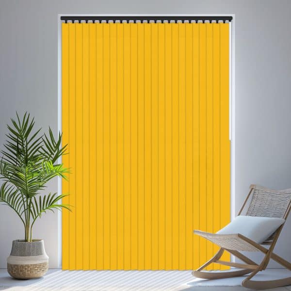 Louvolite Carnival Ochre Vertical