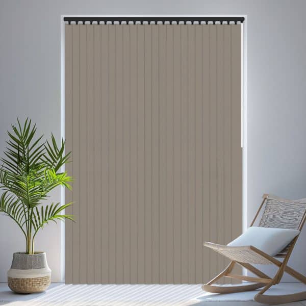 Louvolite Carnival Taupe Vertical