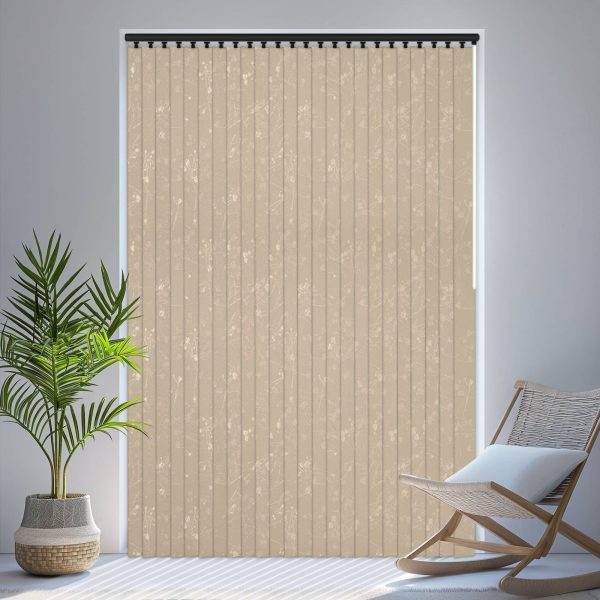 Louvolite Collina Champagne Fizz Vertical