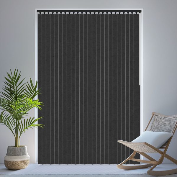 Louvolite Crush London Slate Vertical