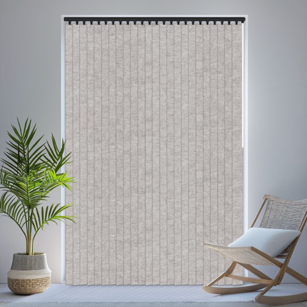 Louvolite Crush Nordic Mist Vertical