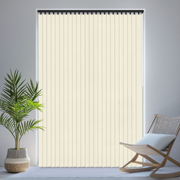 Louvolite Dapple SPC Plus Chalk Vertical