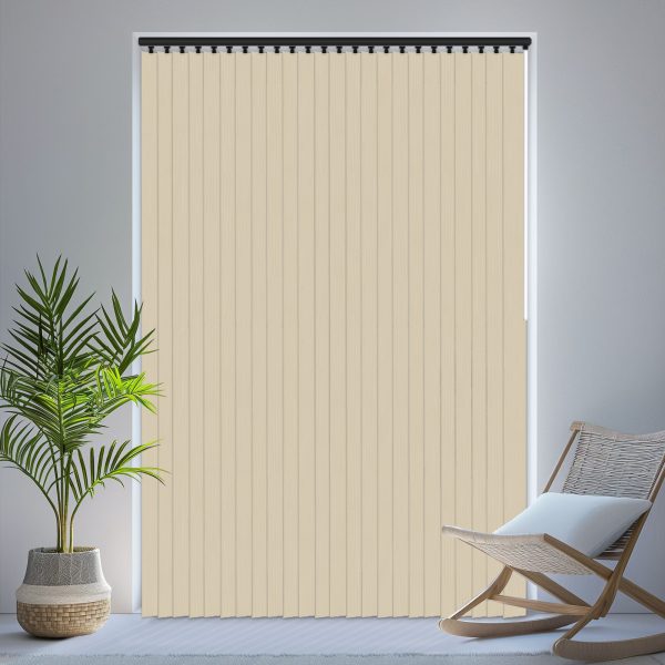 Louvolite Ex-Lite Bisque Vertical
