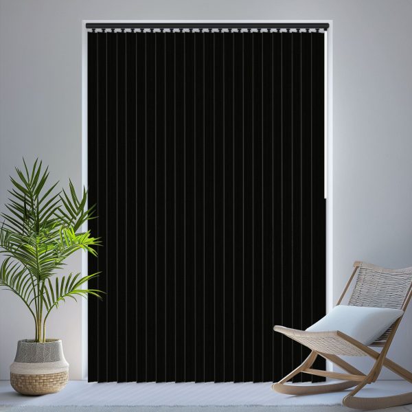 Louvolite Ex-Lite Black Vertical
