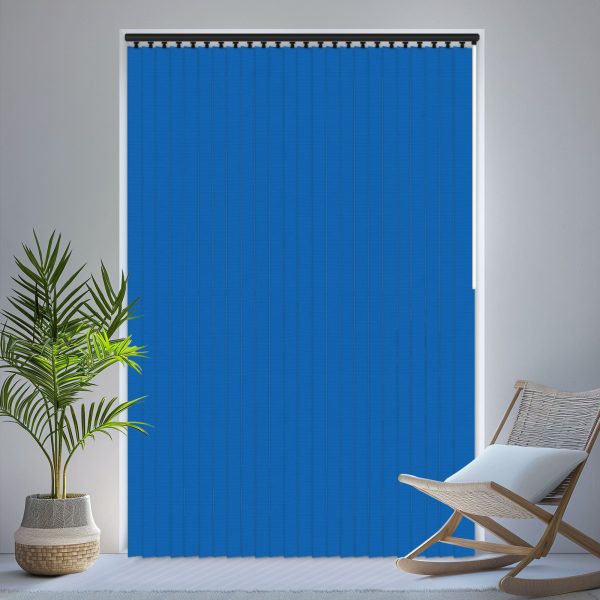 Louvolite Ex-Lite Healthcare Blue Vertical
