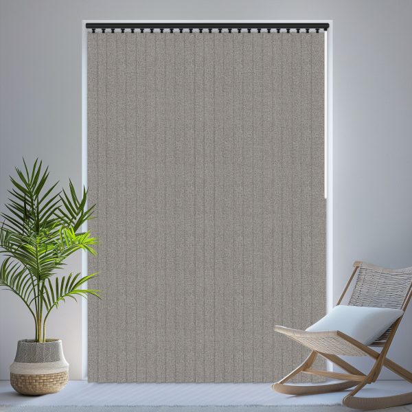 Louvolite Matrix Flax Vertical