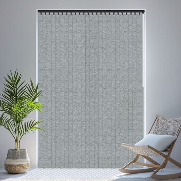 Louvolite Mistral Charcoal Vertical