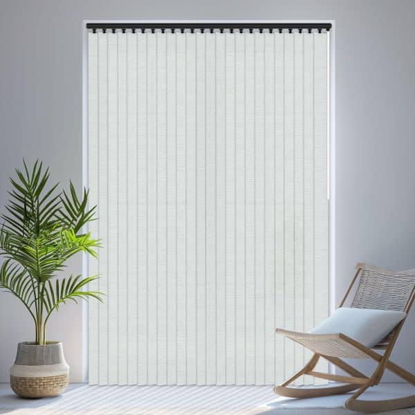 Louvolite Mistral Grey Vertical