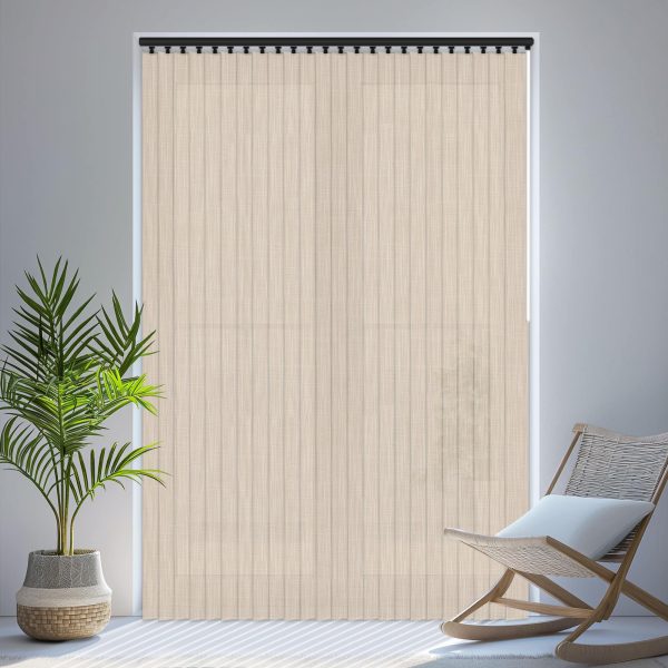 Louvolite Vermont Hemp Vertical