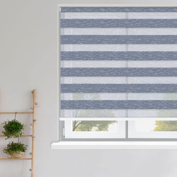 Louvolite Linoso Navy Vision