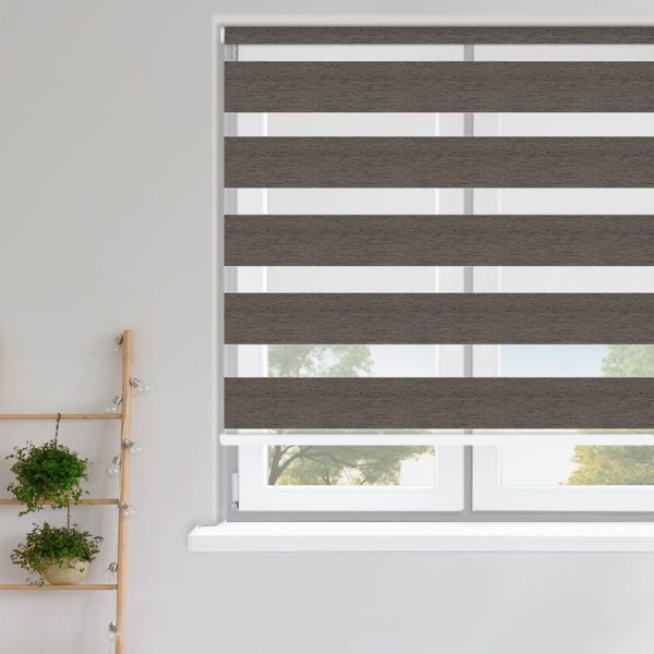 Louvolite Lusso Mocha Vision