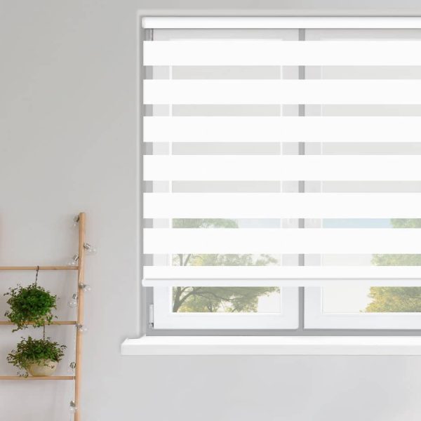 Louvolite Modina White Vision