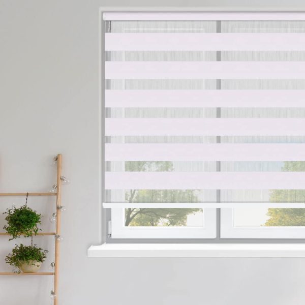 Louvolite Rimini Dove White Vision