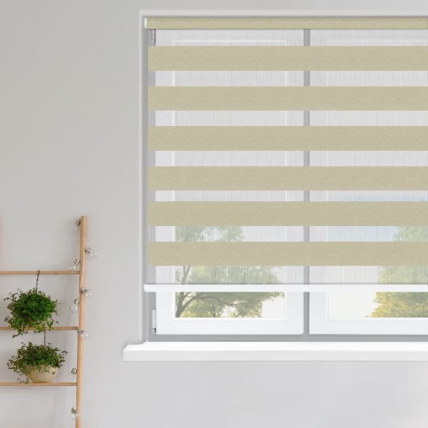Louvolite Rimini Sand Vision