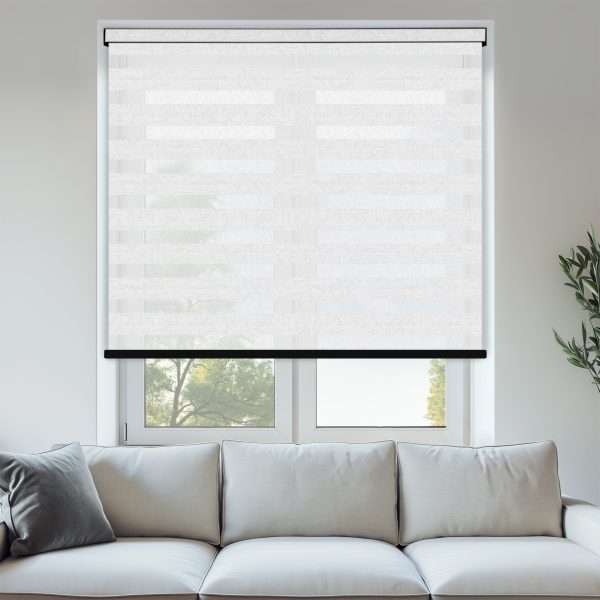 Louvolite Allegria White Vision